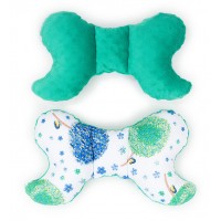 Anti-shock vankúšový motýľ - MINKY - Púpavy/zelená +19,00€
